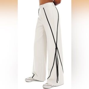 Fisoew Women's Casual Straight-Leg Pants  size XL